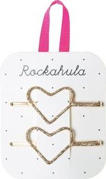 Rockahula Kids Rockahula Kids - wsuwki do włosów Glitter Heart Gold