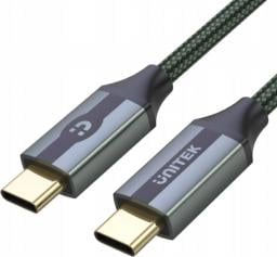 Kabel USB Unitek USB-C - USB-C 1 m Szary (C14079GN)
