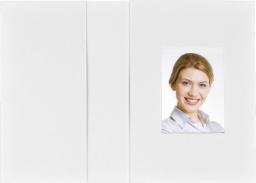  Daiber Etui portretowe, biały matowy, 31x42 mm, 100 sztuk (1011)