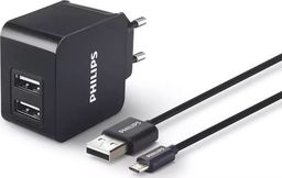Ładowarka Philips DLP2307 2x USB-A 3 A (DLP2307U/12)