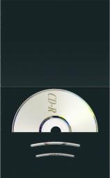  Daiber koperta z kieszenia na CD + zdjecie do 6x9cm czarna, 100sztuk (06622)
