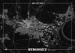  Art-Map Plakat dekoracyjny - Bydgoszcz