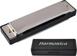  HARMONIJKA USTNA METALOWA TONACJA C-DUR C + ETUI standard