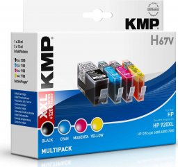 Tusz KMP KMP H67V Multipack BK/C/M/Y compatible with HP No. 920 XL - 1717,0055