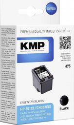 Tusz KMP KMP H75 ink cartridge black compatible with HP CH 563 EE - 1719,4001