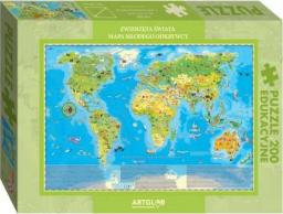  Artglob Puzzle 200 - Zwierzęta Świata Młodego Odkrywcy