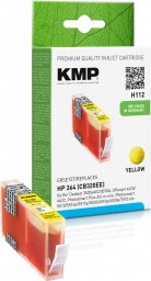 Tusz KMP KMP H112 ink cartridge yellow compatible with HP CB 320 EE - 1714,8009