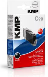 Tusz KMP C90 Tusz czarny do Canon CLI-551 BK XL (1520,0001)