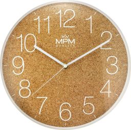  MPM Zegar ścienny MPM E01.4046.0052 korek uniwersalny