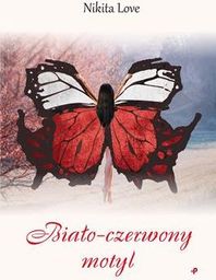 Biało-czerwony motyl