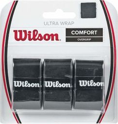 Wilson OWIJKA TENIS. WILSON ULTRA WRAP WRZ403000 3 szt. czarny