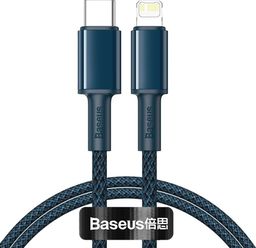 Kabel USB Baseus USB-C - Lightning 2 m Niebieski (02442)