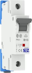  SEZ Krompachy B13A 1P 10kA Wyłącznik nadprądowy bezpiecznik Typ S eska PR61 SEZ 0081