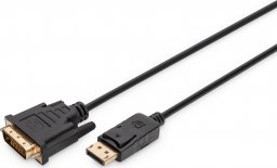 Kabel Digitus DisplayPort - DVI-D 3m czarny (AK-340306-030-S)