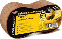  Moje Auto Gąbka do mycia samochodu Motyl - brązowa Moje Auto uniwersalny