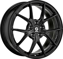 Sparco Felga aluminiowa Sparco Podio Gloss Black 7,5x17 5x112 ET 35 uniwersalny