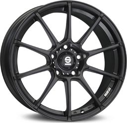 Sparco Felga aluminiowa ASSETTO GARA MATT BLACK 7,5x17 5x114,30 ET 45 uniwersalny