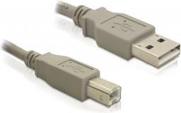 Kabel USB Delock USB-A - USB-B 1.8 m Biały (82215)