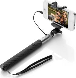 Selfie stick Upominkarnia Uchwyt teleskopowy  SELFIE CLICK Czarny 