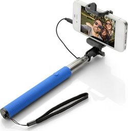 Selfie stick Upominkarnia Uchwyt teleskopowy  SELFIE CLICK Niebieski 