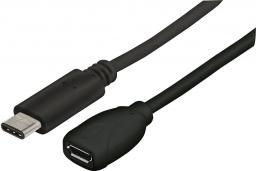 Adapter USB Manhattan Czarny  (353335)