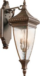 Kinkiet Elstead Kinkiet elewacyjny IP44 brązowy Elstead Venetian Rain KL-VENETIAN2-L