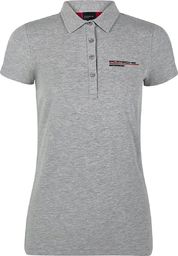 Porsche Motorsport Koszulka Polo damska Logo szara Porsche Motorsport 2020 M