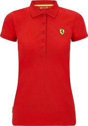 Scuderia Ferrari F1 Team Polo Damskie Classic czerwone Ferrari F1 Team 2020 M