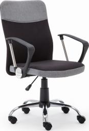 Krzesło biurowe Halmar Topic Czarno-szare