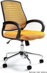 Krzesło biurowe Unique Award Żółte