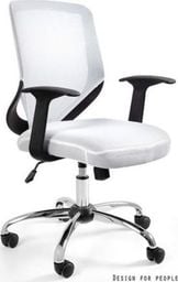 Krzesło biurowe Unique Mobi Białe