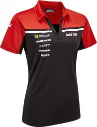 Toyota Gazoo Racing Koszulka Polo damska Team czarna Toyota Gazoo Racing WRT 2020 M