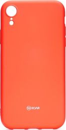  Partner Tele.com Futerał Roar Colorful Jelly Case - do Iphone XR Brzoskwiniowy