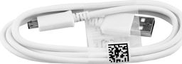 Kabel USB Partner Tele.com USB-A - microUSB Biały