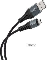 Kabel USB Partner Tele.com USB-A - microUSB 1 m Czarny