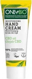 Only Bio Nawilżający krem do rąk Olejek CBD