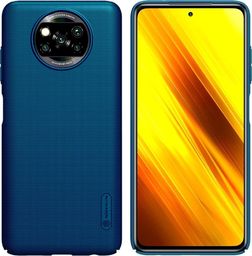 Nillkin Etui Nillkin Frosted do Xiaomi Poco X3 NFC (Niebieskie) uniwersalny