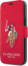 U.S. Polo Assn US Polo USFLBKP12LPUGFLRE iPhone 12 Pro Max 6,7" czerwony/red book Polo Embroidery Collection