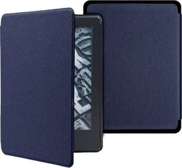 Pokrowiec Alogy Smart Case Kindle Paperwhite 4 Granatowy + Szkło 