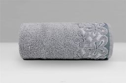 Greno Ręcznik Greno Bella 30x50 szary z mikrobawełny GRENO