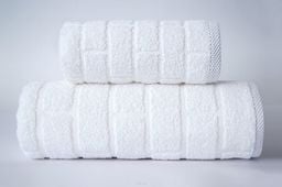  Greno Ręcznik Greno Brick 70x140 biały kąpielowy GRENO