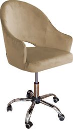 Krzesło biurowe Atos Velvet Beżowe