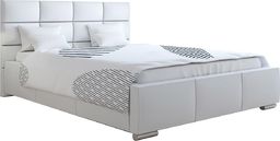  Elior Podwójne łóżko tapicerowane 160x200 - Campino 2X + materac lateksowy Contrix Rubber SX