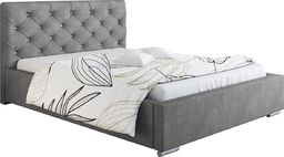  Elior Pikowane łóżko z pojemnikiem 160x200 - Loran 2X Bez materaca