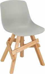  Elior Drewniane krzesło szare - Trisi