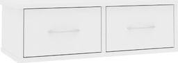  Elior Półka ścienna z szufladami Toss 2X - biała