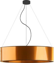 Lampa wisząca Lumes Miedziana lampa wisząca w stylu glamour 80 cm - EX325-Portona