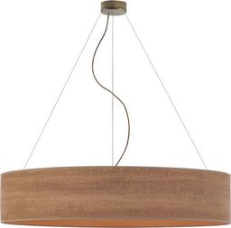 Lampa wisząca Lumes Duża lampa wisząca z okrągłym abażurem 100 cm - EX324-Porta - kolory do wyboru Dąb sonoma
