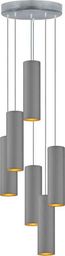 Lampa wisząca Lumes Lampa wisząca z sześcioma abażurami - EX343-Monakes - kolory do wyboru Granatowy