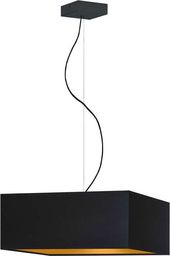 Lampa wisząca Lumes Lampa wisząca glamour z czarnym stelażem - EX360-Sangriv - 5 kolorów Ciemny Popiel